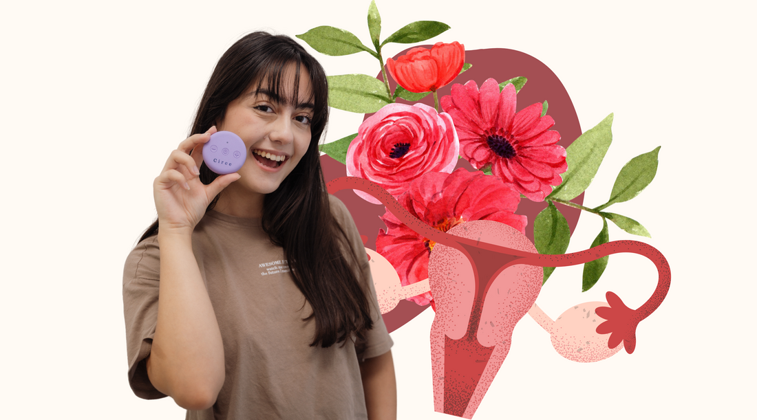 Real stories from Romanian women on how Circe TENS provides effective period pain relief & fits effortlessly into daily life
